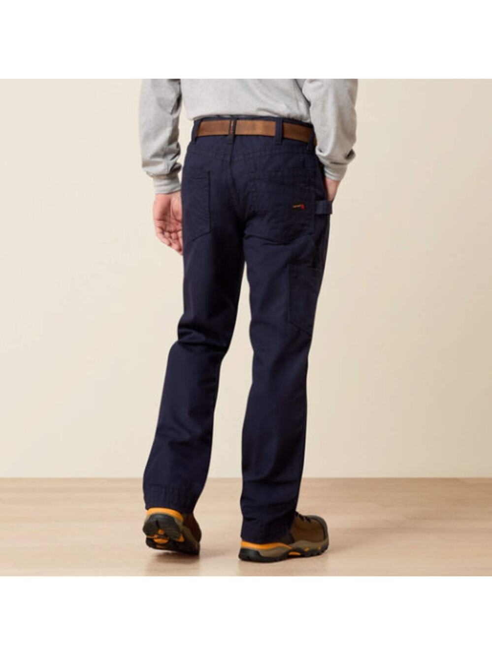 Ariat FR M4 Relaxed Workhorse Boot Cut Pants Navy Blue 10019623 Size 40x32 NWT